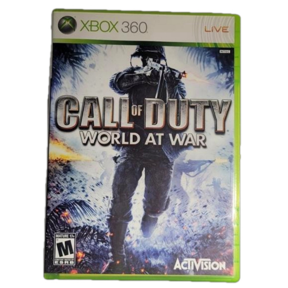 CALL OF DUTY WORLD AT WAR XBOX 360